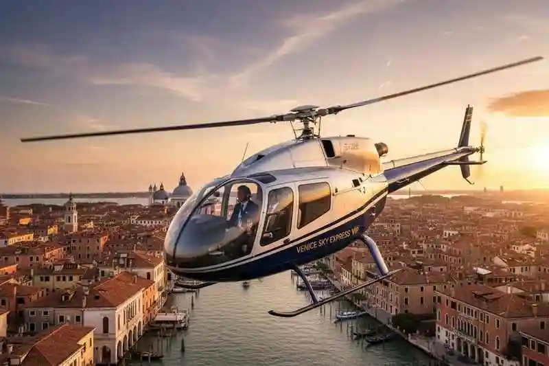 Venice helicopter charter & transfer service